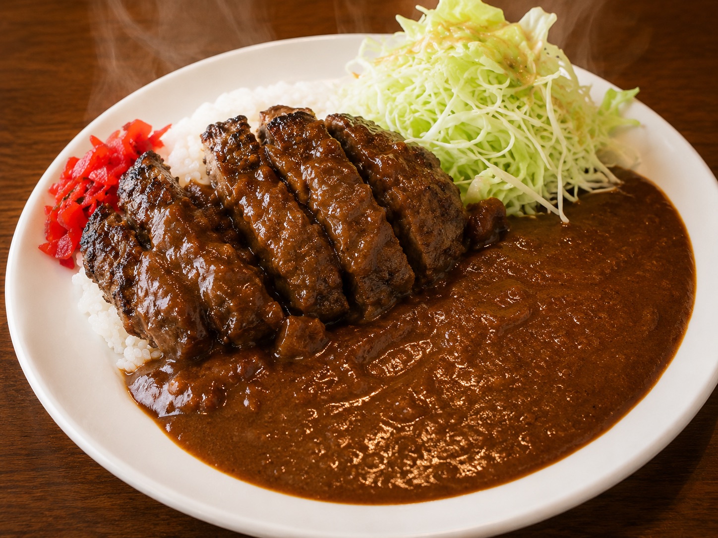 ハンバーグカレー